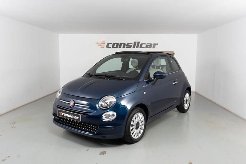 Usado Fiat 500C 70 HP (51 kW) 2022 Azul Cabrios