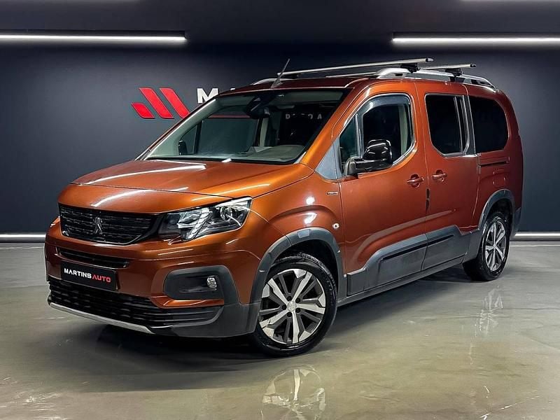 Laranja Usado 2018 Peugeot Rifter GT-line Monovolume | € 18.990 - Imagem 1/4