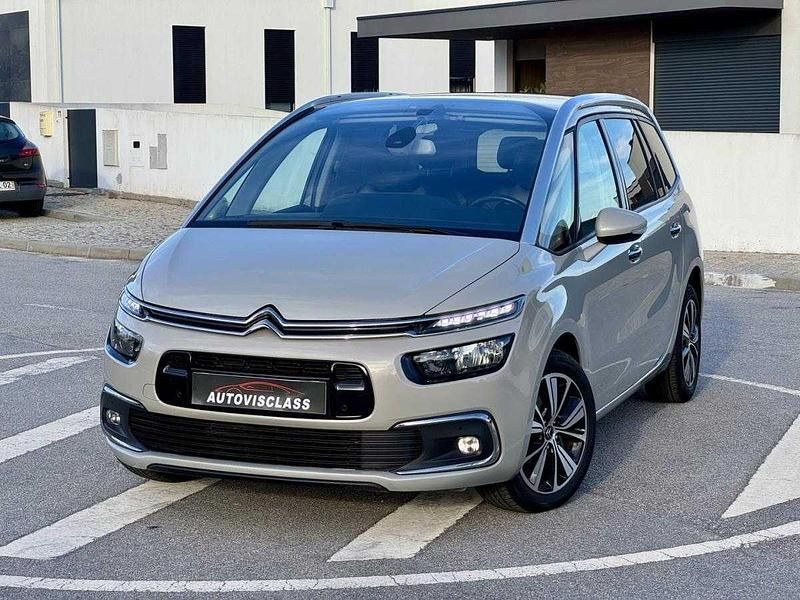 Cinzento Usado 2017 Citroën Grand C4 Picasso Monovolume | € 17.000 (Preço elevado) - Imagem 1/4