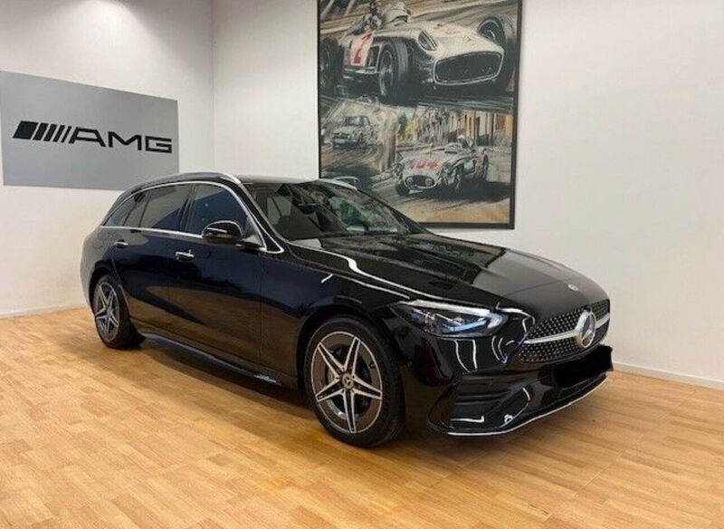 Preto Usado 2022 Mercedes C300 AMG line Sedan | € 43.900 (Preço elevado) - Imagem 1/4