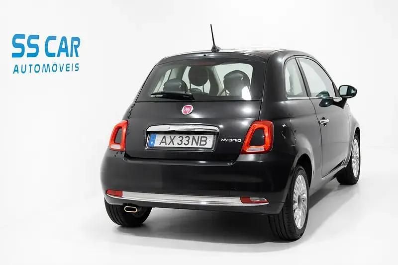 Usado Fiat 500 Dolcevita 70 HP (51 kW) 2021 Preto Citadino