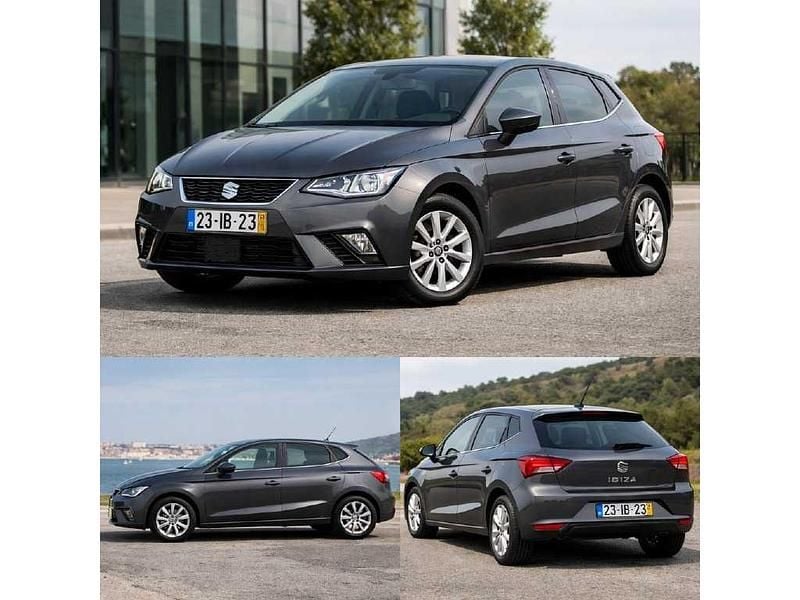 Usado Seat Ibiza Style 95 HP (69 kW) 2023 Cinzento escuro metalizado Citadino