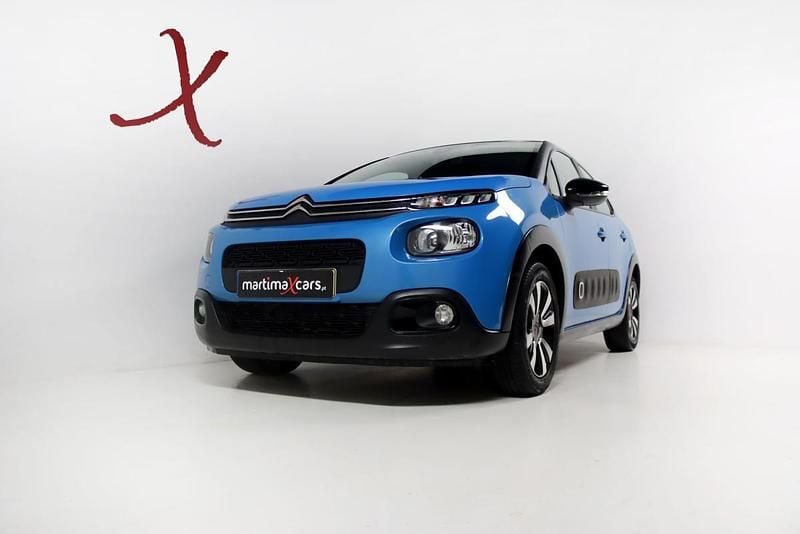 Azul Usado 2018 Citroën C3 Citadino | € 9.900 (Bom preço) - Imagem 1/4