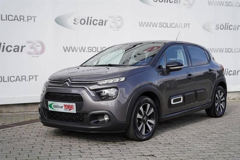 Cinza Usado 2024 Citroën C3 PureTech Citadino | € 18.500 (Preço justo) - Imagem 1/4