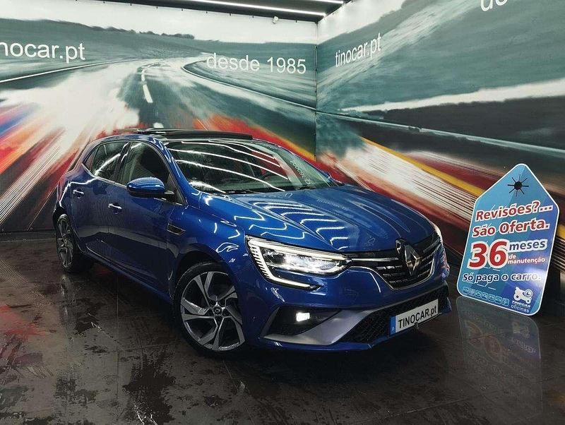 Azul Usado 2021 Renault Mégane IV | € 22.699 (Preço justo) - Imagem 1/4