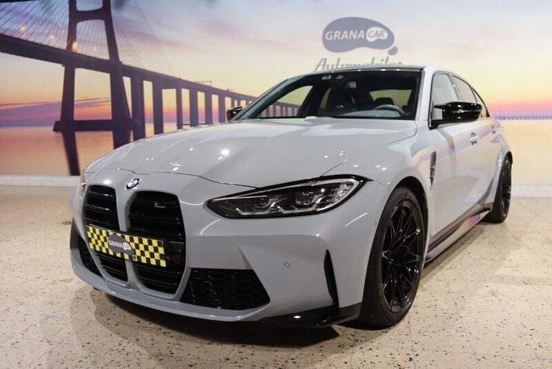 Cinza Usado 2021 BMW M3 Competition Edition Sedan | € 96.000 (Super Preço) - Imagem 1/4