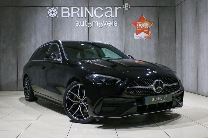 Preto Usado 2021 Mercedes C300 AMG line Carrinha | € 43.900 (Preço justo) - Imagem 1/4