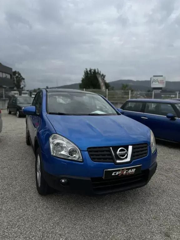 Azul Usado 2008 Nissan Qashqai Visia SUV | € 6.990 (Preço elevado) - Imagem 1/4