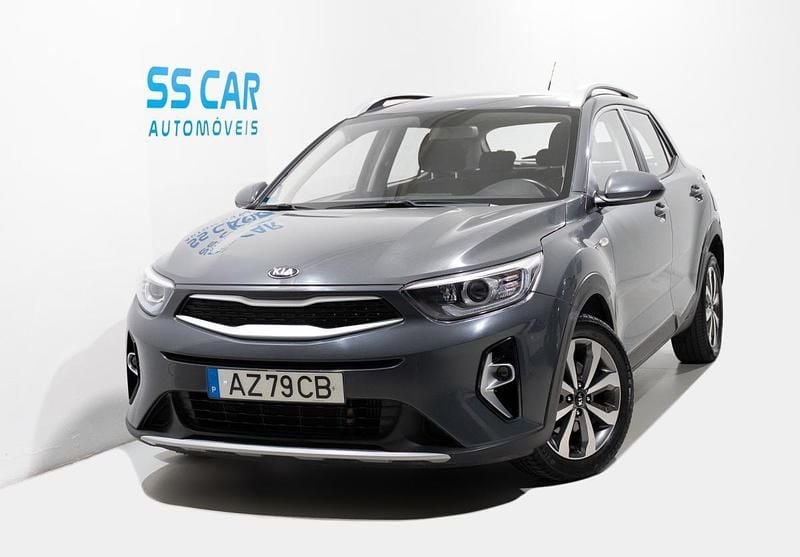 Cinza Usado 2021 Kia Stonic SUV | € 12.490 (Bom preço) - Imagem 1/4