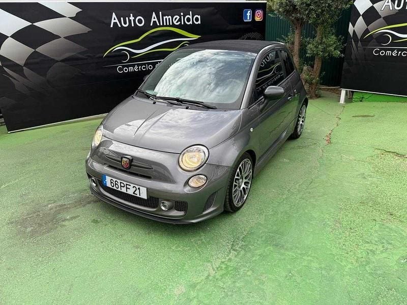 Cinzento Usado 2014 Abarth 595C Cabrios | € 17.750 - Imagem 1/4