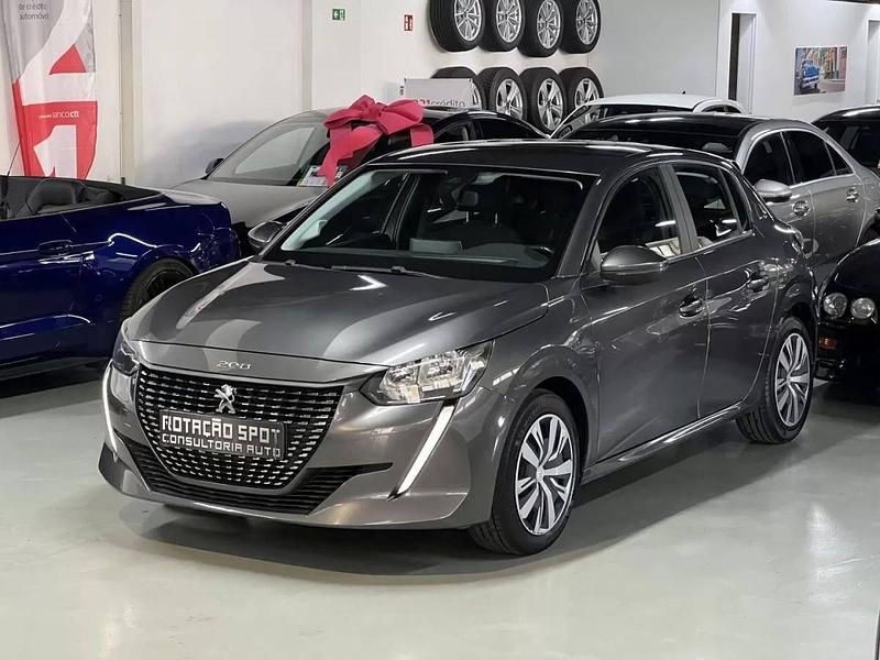 Cinzento Usado 2019 Peugeot 208 Citadino | € 12.490 (Preço justo) - Imagem 1/4