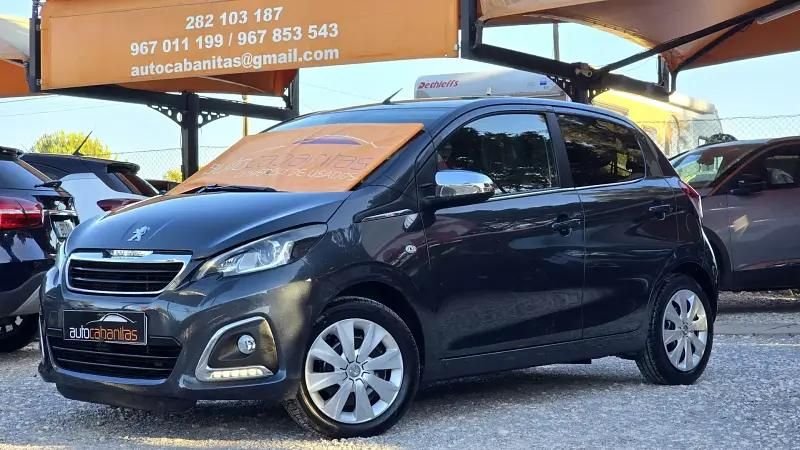 Cinza escuro Usado 2019 Peugeot 108 Style Citadino | € 10.850 (Preço justo) - Imagem 1/4