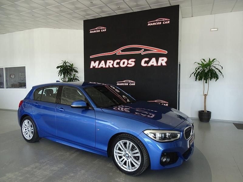 Azul Usado 2016 BMW 116 M Sport Citadino | € 18.400 (Caro) - Imagem 1/4