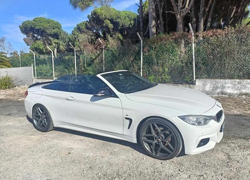 Branco Usado 2015 BMW 420 Cabrios | € 30.000 (Caro) - Imagem 1/4