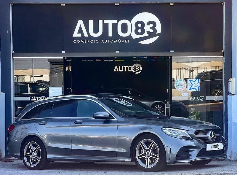 Cinza Usado 2019 Mercedes C220 AMG line Carrinha | € 27.990 (Preço justo) - Imagem 1/1