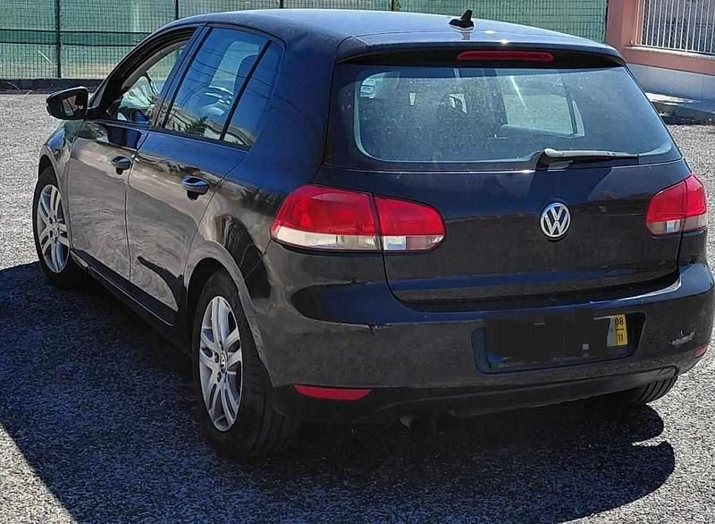 Preto Usado 2008 VW Golf VI Sedan | € 6.000 (Super Preço) - Imagem 1/4