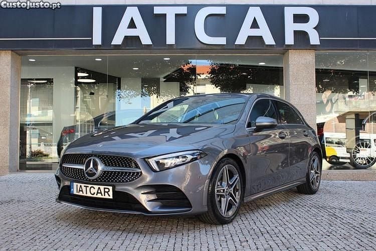 Cinza Usado 2019 Mercedes A180 AMG line Sedan | € 25.900 (Preço justo) - Imagem 1/1