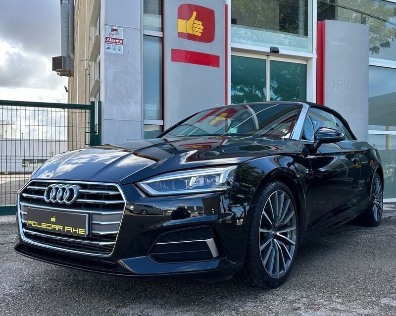 Preto Usado 2018 Audi A5 Cabriolet Cabrios | € 29.900 - Imagem 1/4