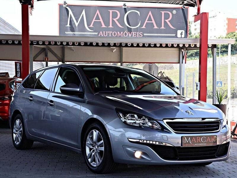 Cinzento Usado 2015 Peugeot 308 Carrinha | € 8.990 (Bom preço) - Imagem 1/4