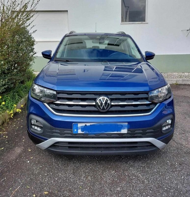 Azul Usado 2022 VW T-Cross SUV | € 16.500 (Bom preço) - Imagem 1/4