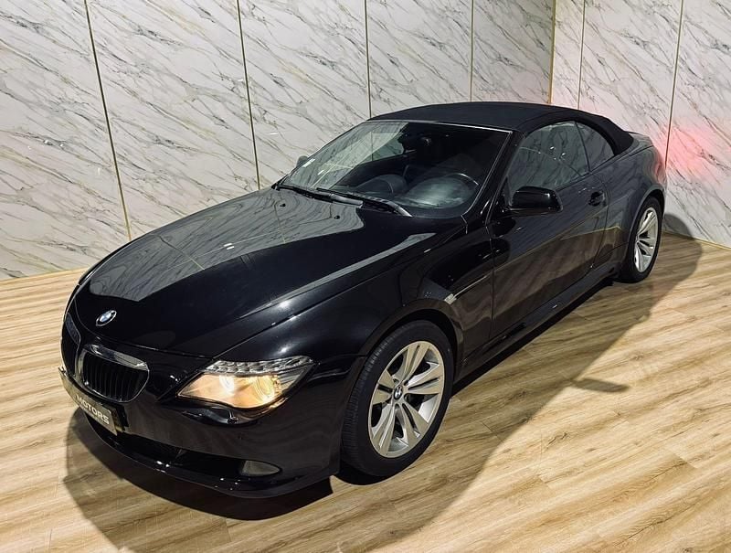 Usado BMW 630 Cabriolet 272 HP (200 kW) 2009 Preto Cabrios