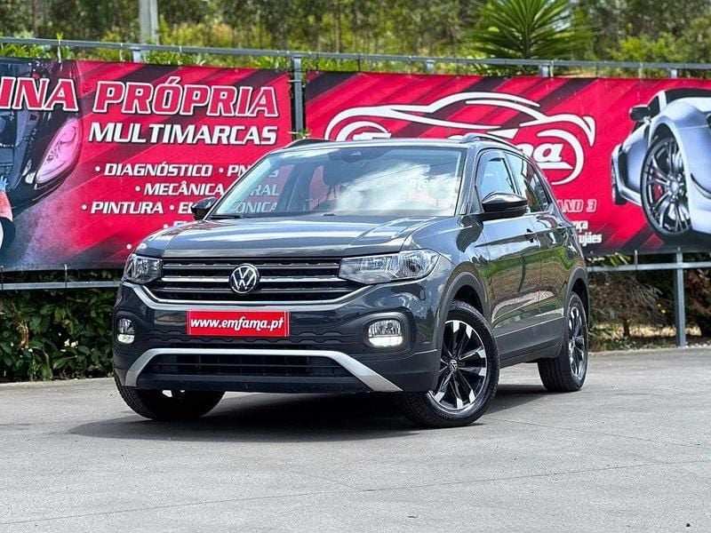 Cinza Usado 2021 VW T-Cross Life SUV | € 17.950 (Bom preço) - Imagem 1/4