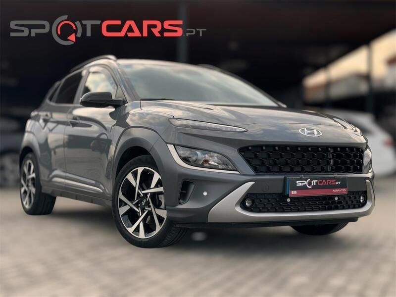 Cinza Usado 2021 Hyundai Kauai Premium SUV | € 19.890 (Preço justo) - Imagem 1/4