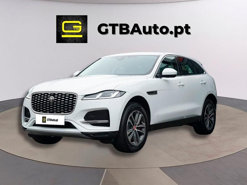 Branco Usado 2021 Jaguar F-Pace SUV | € 40.999 - Imagem 1/4