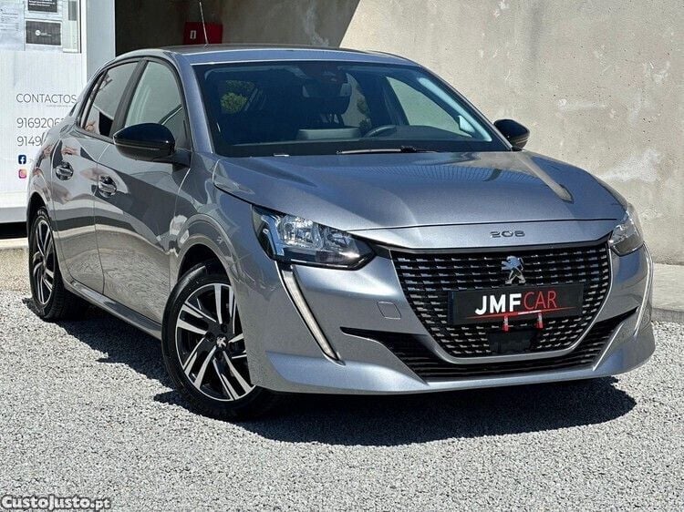 Cinza Usado 2023 Peugeot 208 Active Citadino | € 15.500 (Bom preço) - Imagem 1/1