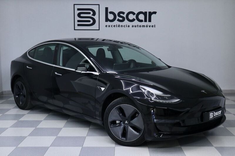 Preto Usado 2019 Tesla Model 3 Long Range Sedan | € 24.900 (Preço justo) - Imagem 1/4