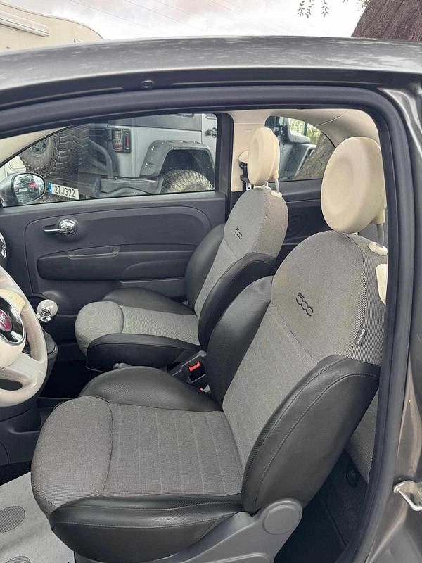 Usado Fiat 500 69 HP (50 kW) 2013 Cinzento Cabrios