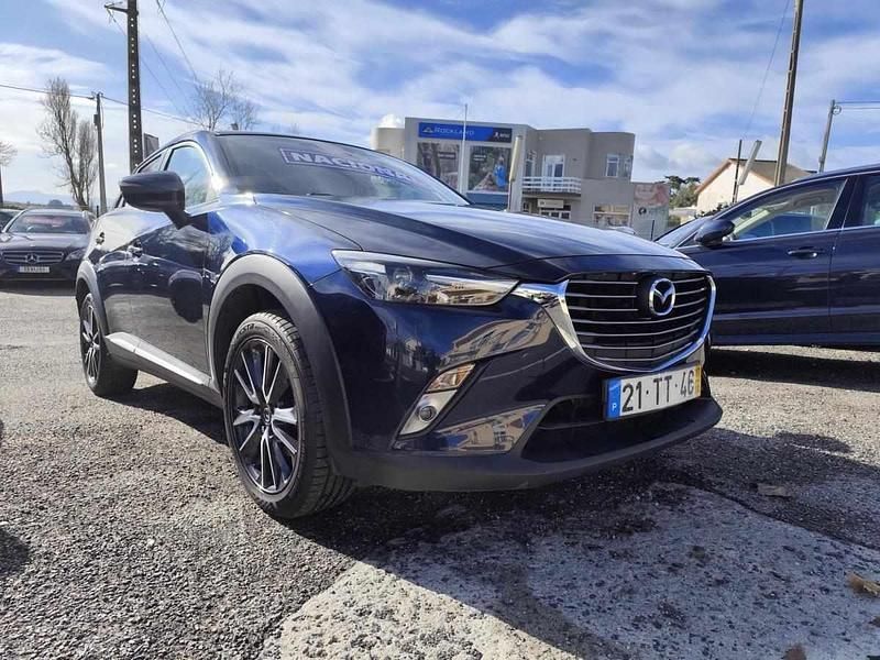 Azul Usado 2017 Mazda CX-3 SUV | € 14.900 (Preço justo) - Imagem 1/4