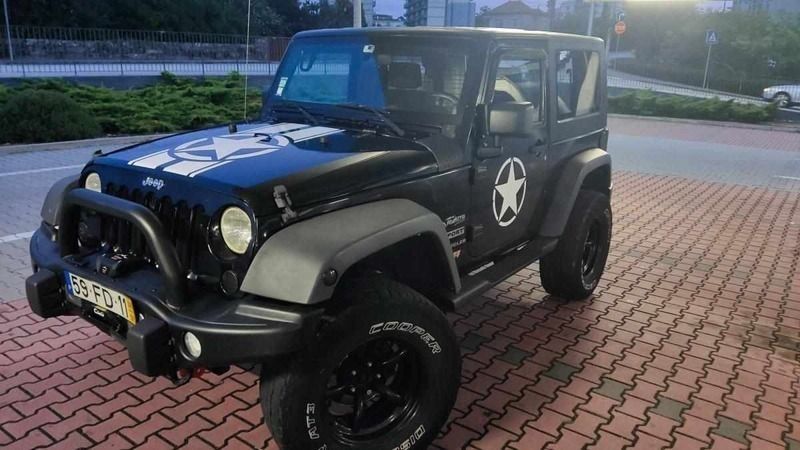 Preto Usado 2008 Jeep Wrangler Sport SUV | € 25.500 - Imagem 1/4