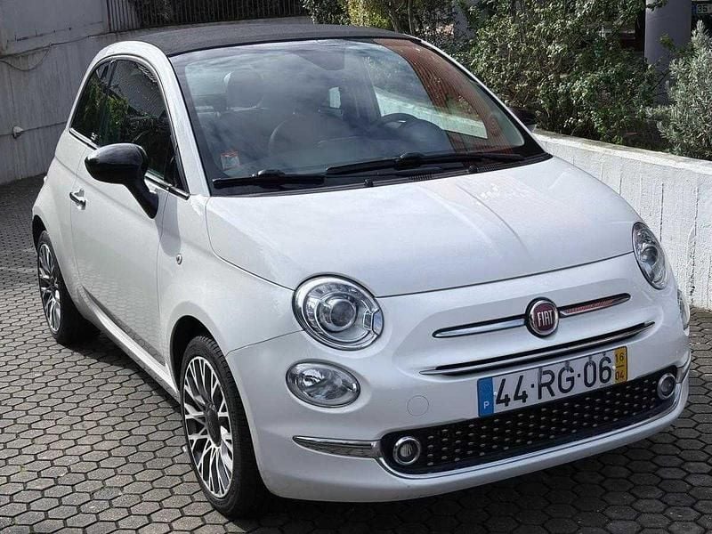Usado Fiat 500C Lounge 95 HP (69 kW) 2016 Branco Cabrios