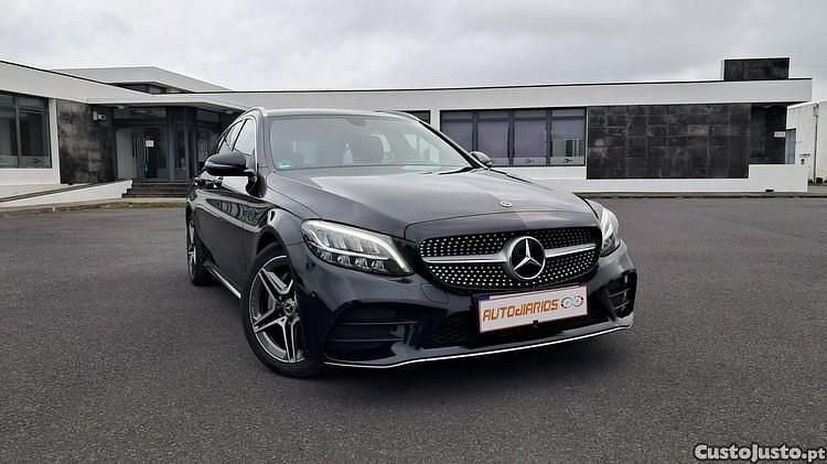 Preto Usado 2020 Mercedes C200 AMG line Carrinha | € 26.990 (Preço elevado) - Imagem 1/1