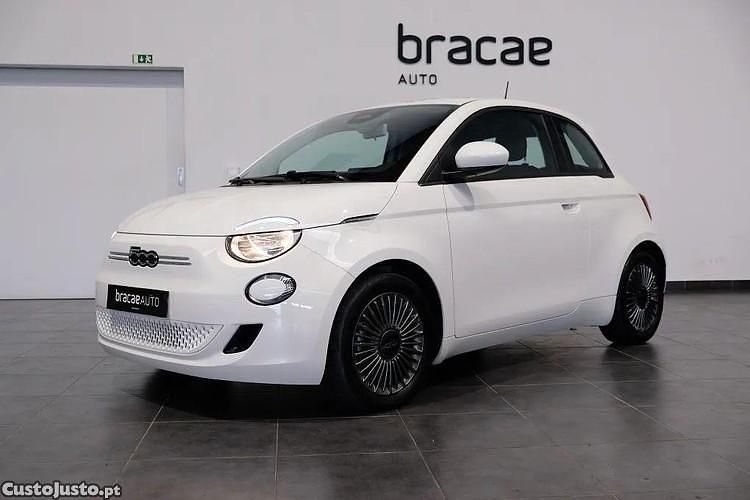 Branco Usado 2020 Fiat 500e Icon Citadino | € 12.900 - Imagem 1/1