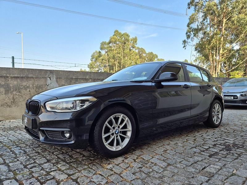 Preto Usado 2016 BMW 116 Efficient Dynamics Citadino | € 16.250 - Imagem 1/4