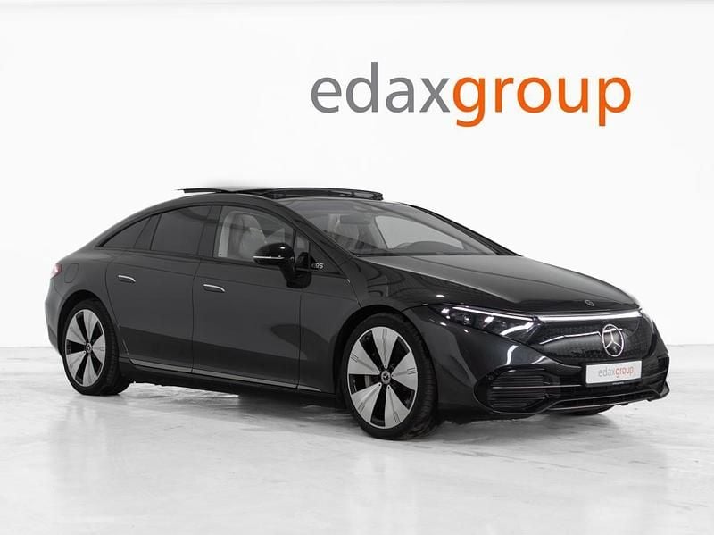 Cinza Usado 2023 Mercedes EQS580 Sedan | € 86.990 - Imagem 1/4