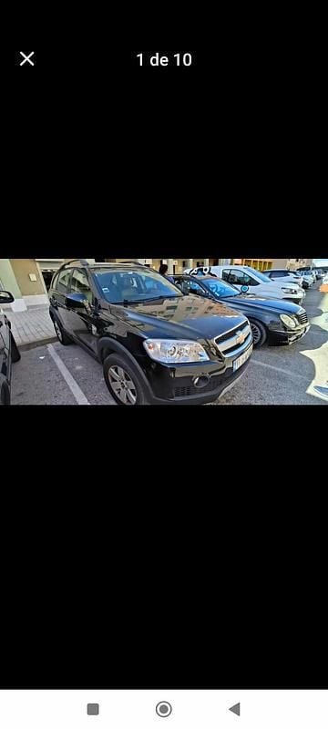 Usado Chevrolet Captiva 126 HP (92 kW) 2008 Preto SUV