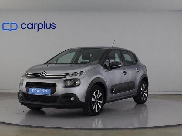 Cinza Usado 2020 Citroën C3 Feel Citadino | € 12.500 (Preço justo) - Imagem 1/4