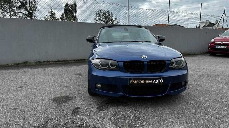 Usado BMW 123 Cabriolet 204 HP (150 kW) 2010 Azul Cabrios