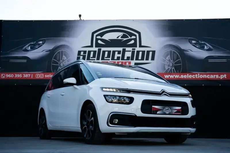 Branco Usado 2019 Citroën C4 SpaceTourer Feel Monovolume | € 20.900 (Preço justo) - Imagem 1/4