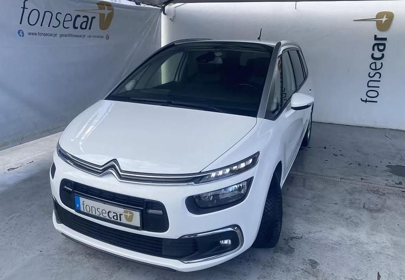 Branco Usado 2019 Citroën C4 Picasso Monovolume | € 12.500 (Bom preço) - Imagem 1/4