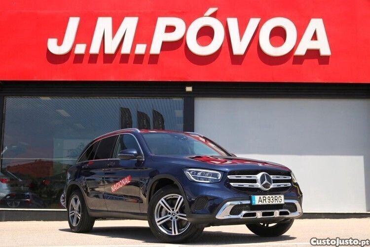 Usado Mercedes GLC300e 306 HP (225 kW) 2022 Azul SUV