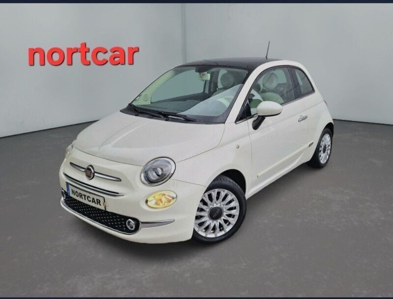 Branco Usado 2016 Fiat 500 Lounge Citadino | € 10.750 (Preço justo) - Imagem 1/4