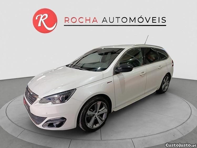 Branco Usado 2016 Peugeot 308 GT-line Carrinha | € 10.999 (Preço justo) - Imagem 1/1