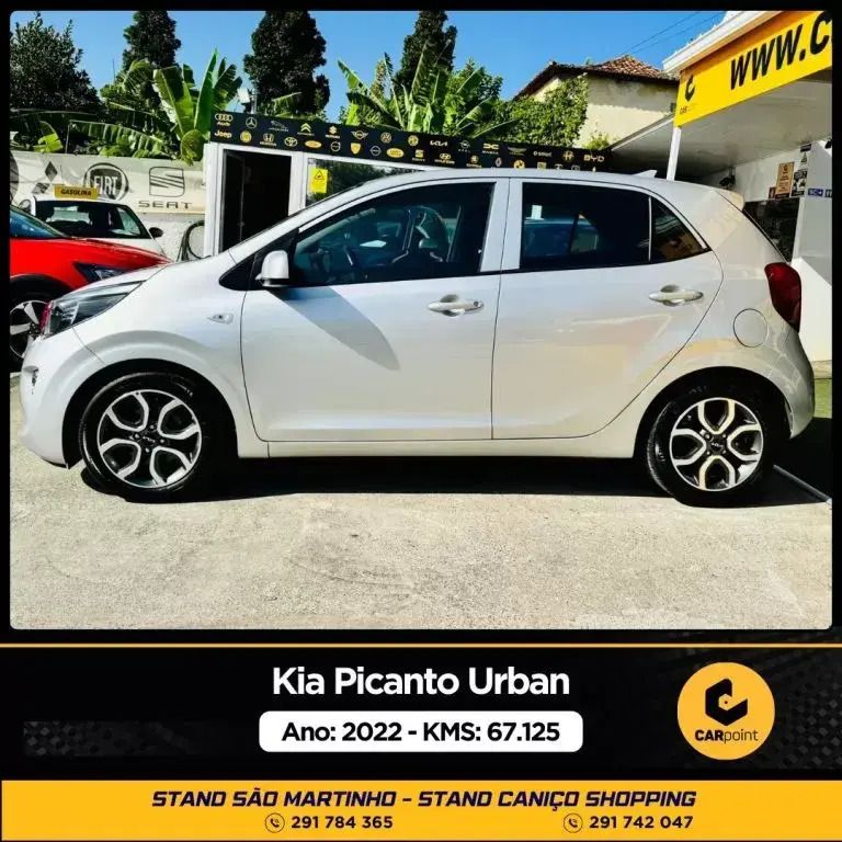 Usado Kia Picanto 67 HP (49 kW) 2022 Cinzento Citadino