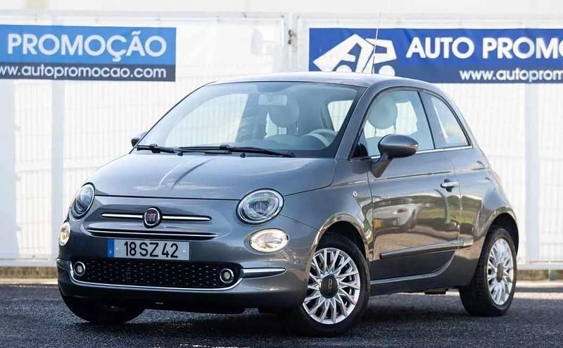Cinzento Usado 2017 Fiat 500 Cabrios | € 10.440 (Preço justo) - Imagem 1/4