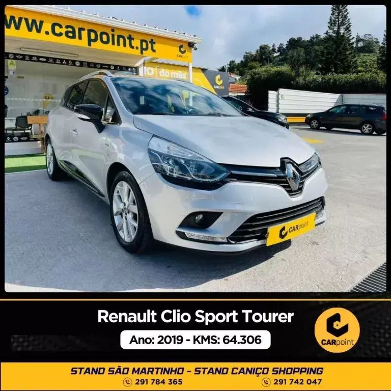 Usado Renault Clio IV LIMITED 90 HP (66 kW) 2019 Cinzento Carrinha