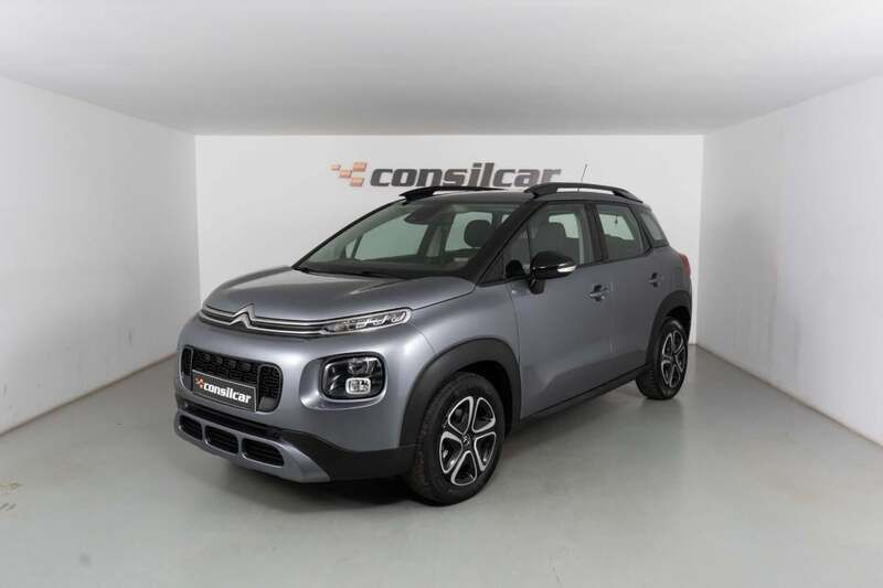 Cinza Usado 2018 Citroën C3 Aircross Feel SUV | € 13.480 (Preço justo) - Imagem 1/4